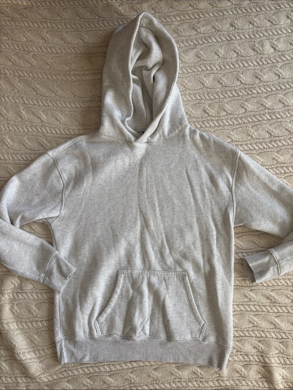 Oversized Hooded Pullover Sweatshirt - Wild Fable Heather Gray XXS